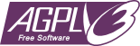 GNU AGPL version 3 License Logo